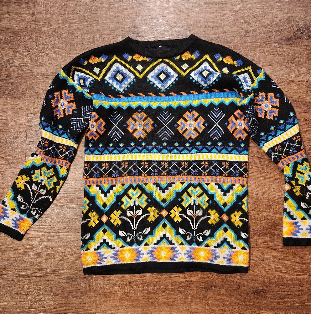 ASOS Tribal/Aztec Knit Sweater